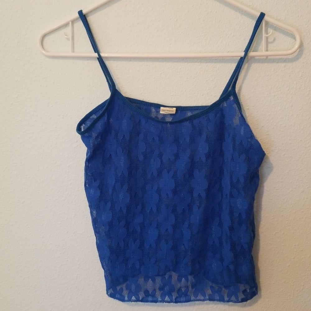Max Grey Laced Top